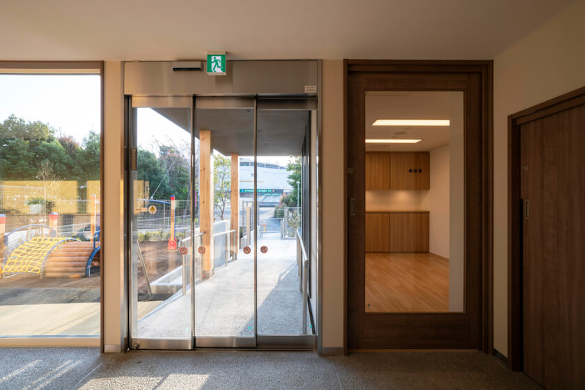 段差がないバリアフリーなつくり