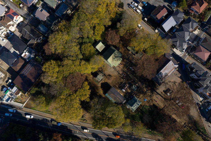 上空から見たスキップ本町保育園